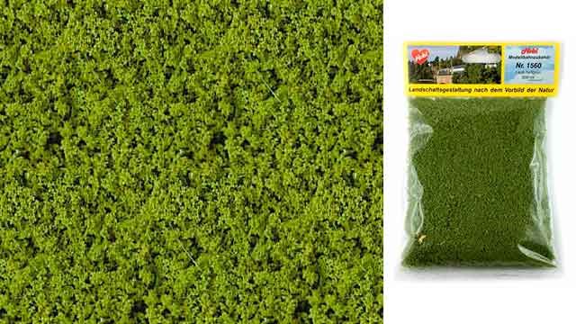 HEKI 1560 — Растительность светло-зелёная (пена, мелкая ~200 мл), 1:35—1:250 сделано в Германии