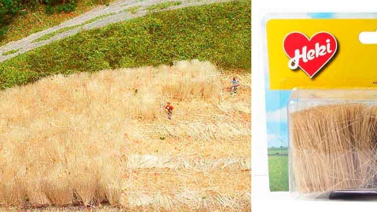 HEKI 3115 — Тростник, солома, высота ~50 мм. (~50 г.), 1:35—1:100, сделано в Германии